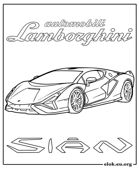 Leukste Autos Lamborghini Kleurplaten Gratis Kleurplaten Printen Porn