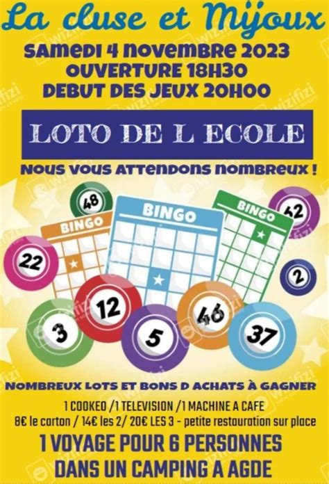 Loto De L Cole Mairie De La Cluse Et Mijoux