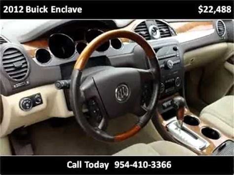 2012 Buick Enclave Used Cars Miami Gardens FL YouTube