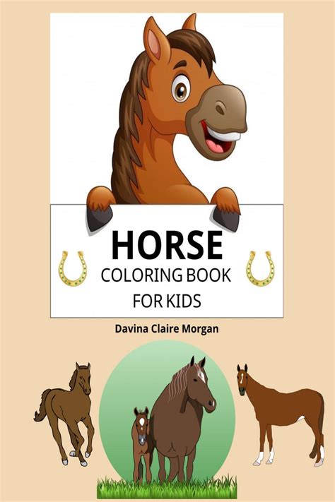 Horse Coloring Book for Kids