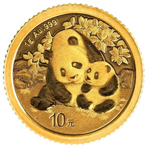 Moneda De Oro Panda G Bu Dracma Metales