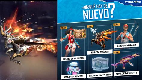 Ya Sali Nueva Agenda Semanal De Free Fire Youtube