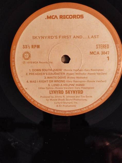 Lp Lynyrd Skynyrd First And Last Hobbies Toys Music Media