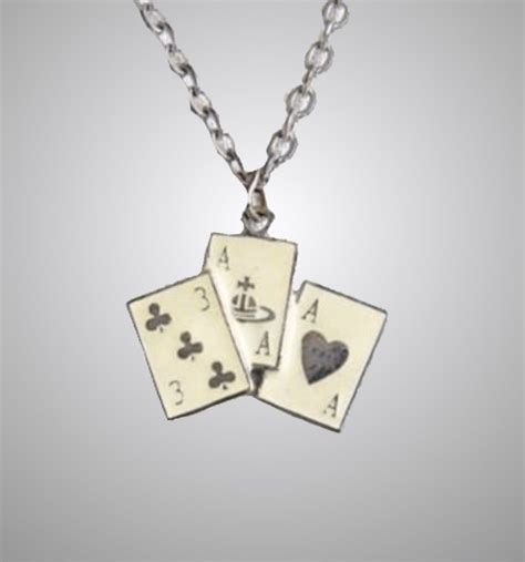 Vivienne Westwood Vivienne Westwood Cards Necklace 1997 Playing Card