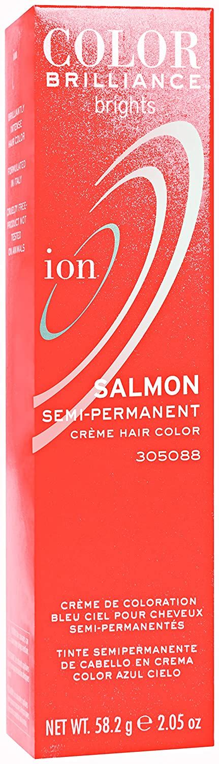 Ion Salmon Semi Permanent Hair Color Salmon