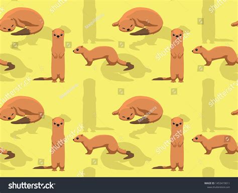 Invasive Species Small Indian Mongoose Vector Stock Vector (Royalty ...