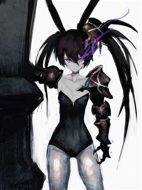 Black Rock Shooter And Insane Black Rock Shooter Black Rock Shooter