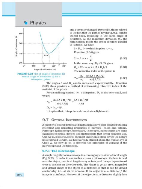 Ncert Book Class Physics Chapter Ray Optics And Optical