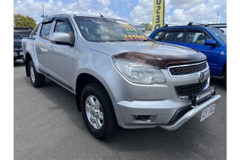 Sold 2014 Holden Colorado Lt Used Ute Bundaberg Central Qld