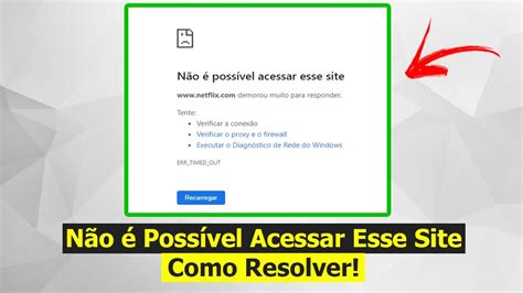 Não é Possível Acessar Esse Site Como Resolver Rápido e Fácil YouTube