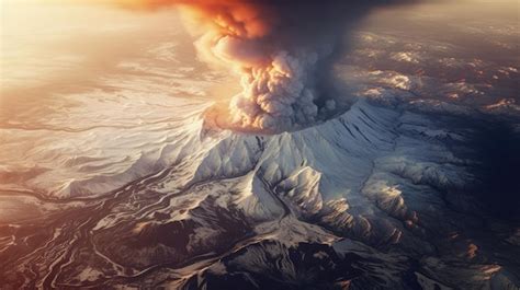 Premium AI Image Central Highlands Of Iceland As Seen From Above