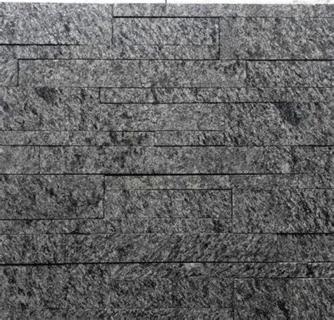 Black Granite Wall Cladding Tiles, Thickness: 15-20 mm at best price in ...