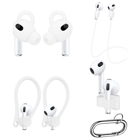 SaharaCase Silicone Accessories Kit for Apple AirPods 3 (3rd Generation ...