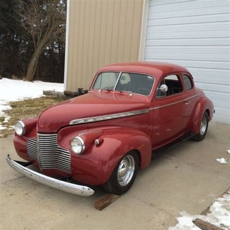 1940 Chevrolet Coupe 283 V8 3 Speed All Steel Body Great Driver