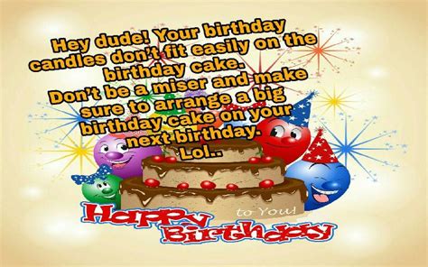 Funny Birthday Wishes for Friend - Samplemessages Blog