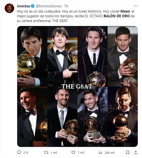 Lionel Messi va por otro Balón de Oro EN VIVO a qué hora se entrega