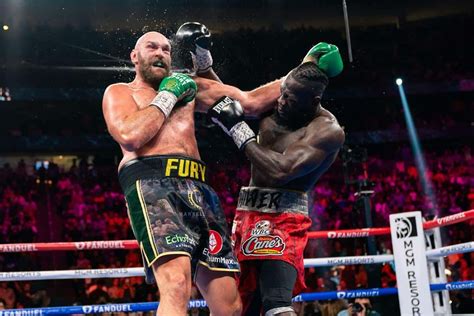 Tyson Fury Shows Signs Of Opponent Struggle After Deontay Wilder KO S