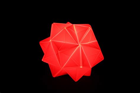 Sonobe Origami Lamps Behance