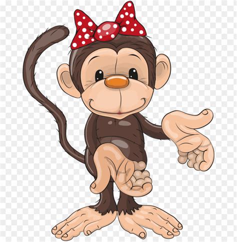 Safari Zoo Cute Monkey Cartoon Monkey Cartoon Art Cartoon Monkey