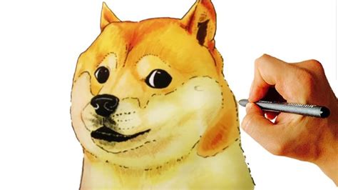 Doge Shiebe Meme Drawing lesson. Learn How to Draw #doge #meme # ...