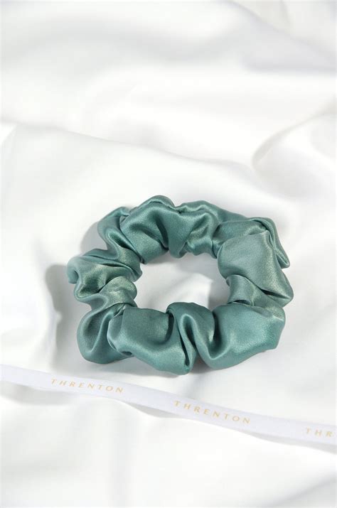 THRENTON 100 Jedwabna gumka do włosów scrunchie 13624301534 Allegro pl