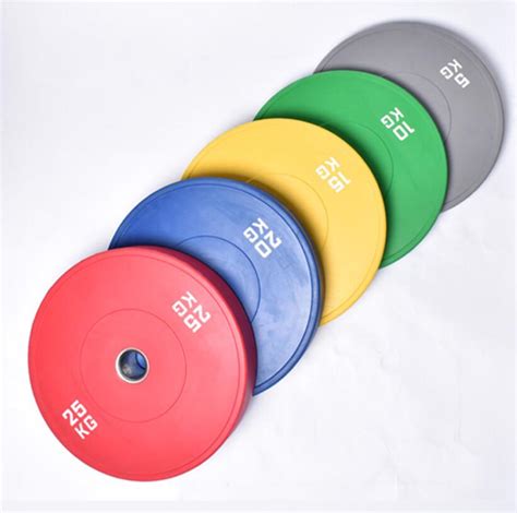 Coloured Bumper Weight Plates Urban Sports