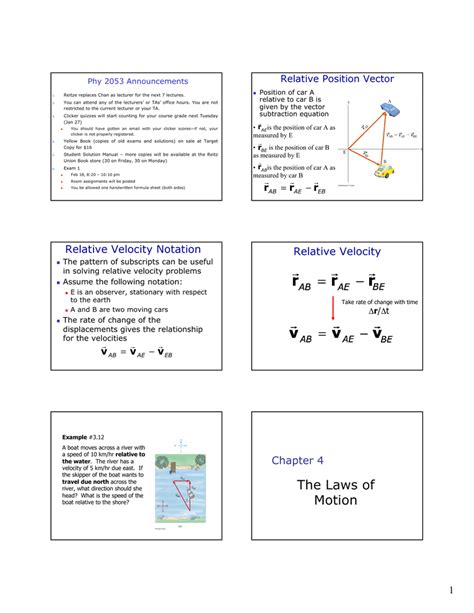 Relative Position Vector