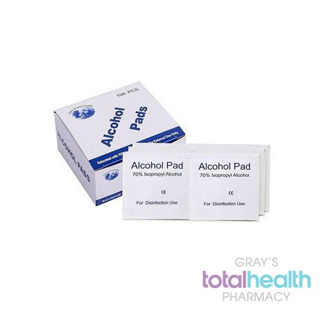 ALCOHOL 70% ISOPROPYL SWABS | Gray's totalhealth Pharmacy