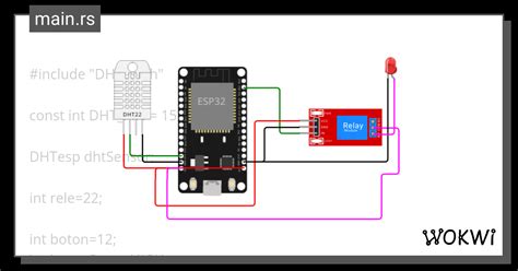 Relay Wokwi ESP32 STM32 Arduino Simulator