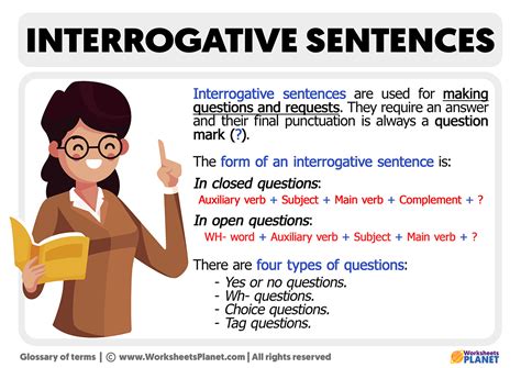 Interrogative Sentences Types And Examples