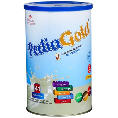 Buy Pedia Gold Vanilla Powder 400 G Online At Best Price In India Flipkart Health