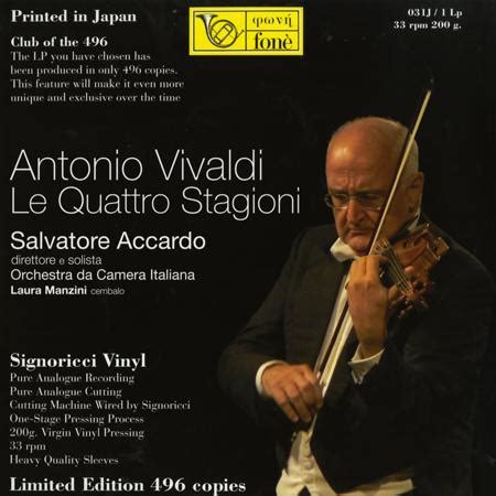 Salvatore Accardo Vivaldi The Four Seasons