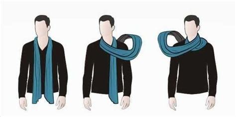 Manly Ways To Tie A Scarf Masculine Knots For Men Wearing Scarves