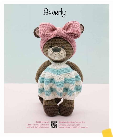 Beverly Bear Crochet Pattern