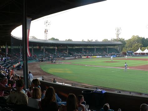 Bosse Field, Evansville, IN. Home of the Evansville Otters. Game vs ...