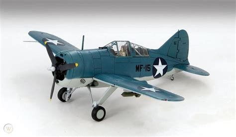 Hobbymaster Brewster F2a Buffalo Midway 1942 Ha7007 111970096