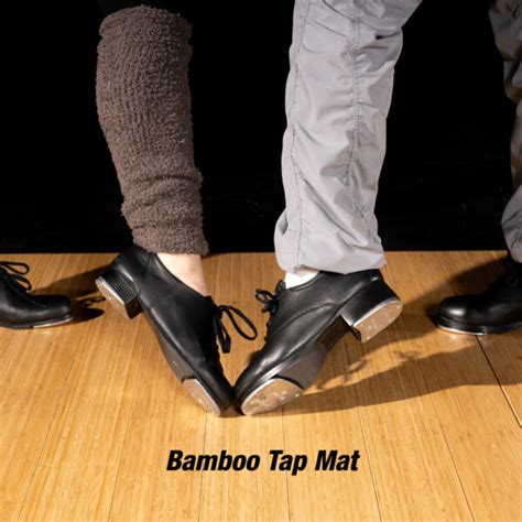 Bamboo Tap Dance Mat Portable Tap Dance Floor Rolled Mat