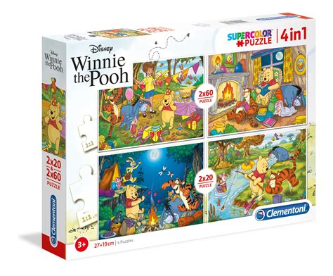 Disney Winnie The Pooh X X Pi Ces Supercolor Puzzle Clementoni