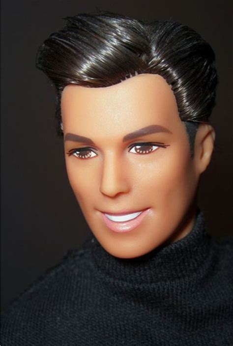 Vintage S Barbie Ken Doll Brown Hair Blue Eyes Groom Purple Bow Tie Hot Sex Picture