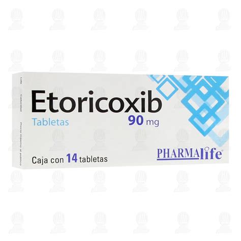 Etoricoxib 90 Mg 14 Tabletas Pharmalife