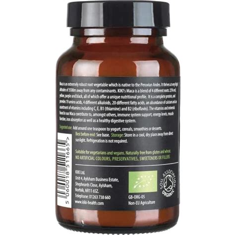 Kiki Health Organic Maca Powder 100g