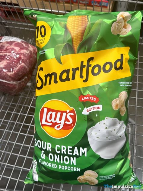 SPOTTED Limited Edition Smartfood Lay S Sour Cream Onion Popcorn