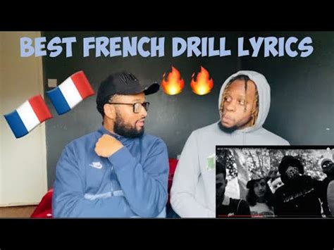 BEST FRENCH DRILL LYRICS UK REACTION YouTube