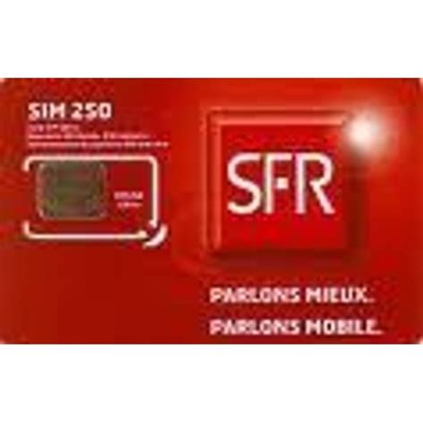 Carte SIM SFR - 5 euros de communications | Rakuten