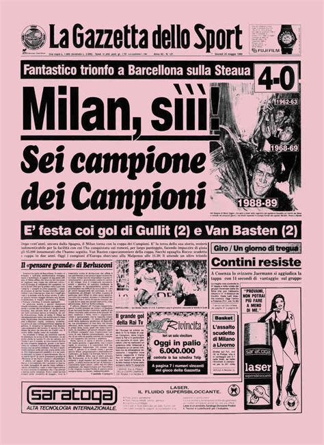 Le Foto Più Belle Di La Gazzetta Dello Sport Selezione Milan