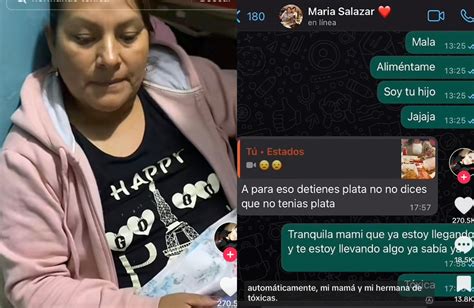 Mamá se enoja con su hijo por salir a comer con su novia y no invitarla