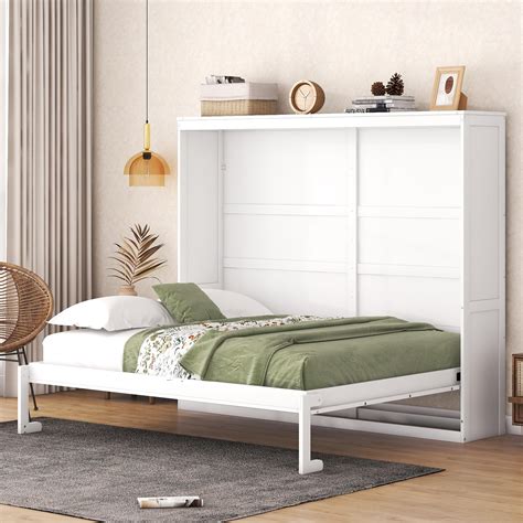 Buy Queen Size Murphy Bed Wall Bed Bedroom Furniture Folding Bed