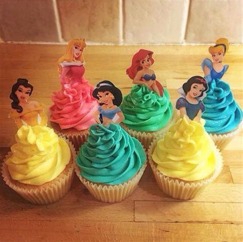 Pin By Holly Belnap On Princesses Disney Princess Cupcakes Princess