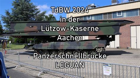 Tdbw Aachen Panzerschnellbr Cke Leguan Teil Youtube