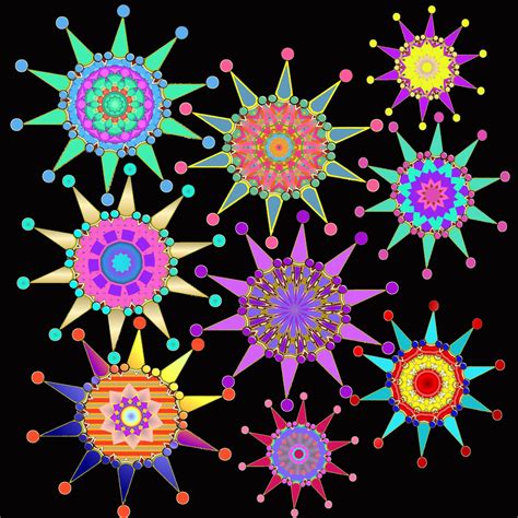 Solve STAR MANDALAS Jigsaw Puzzle Online With 400 Pieces